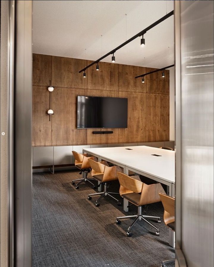 A meeting room ready for a consultation